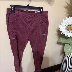 Women's Burgundy Pants